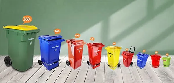 خرید سطل زباله 100 لیتری با قیمت استثنایی